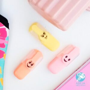 Resaltadores kawaii Carita feliz