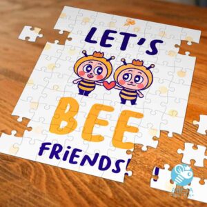 Rompecabezas 'Let's bee friends'