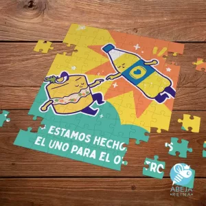 Rompecabezas 'Estamos hechos el uno para el otro' 01