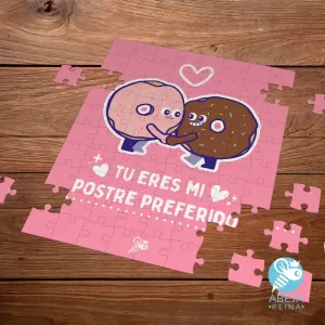 Rompecabezas 'Tú eres mi postre preferido'