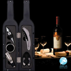 Set herramientas vino 5 piezas