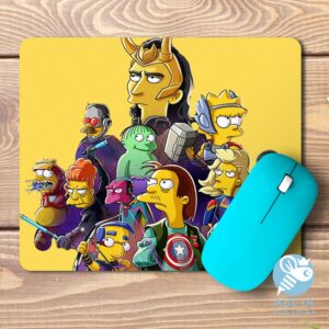 Mouse pad Simpson hero