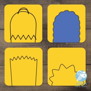 Posavasos Simpson