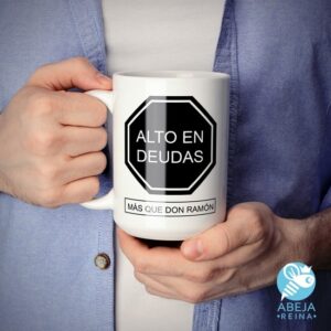 Taza Alto en deudas