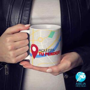Taza 'Aquí está tu pendejo'