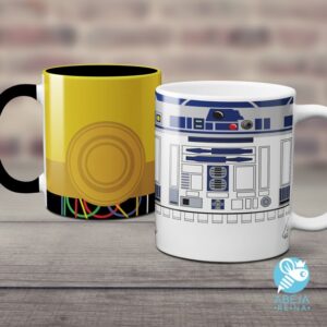 Pack de tazas C3po y R2D2