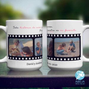 Taza personalizada Carrete