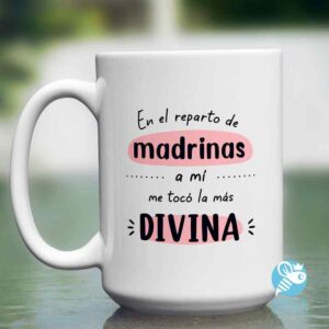 Taza en el reparto de madrinas a mi me tocó la más divina