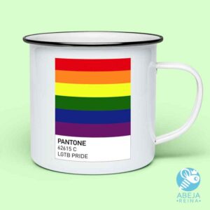 Taza enamel Pantone LGBT
