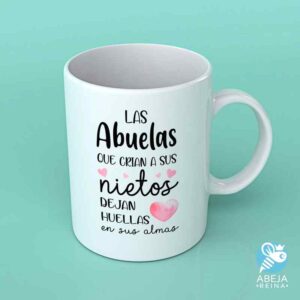 Taza Las abuelas que cuidan a sus nietos dejan huella en sus almas