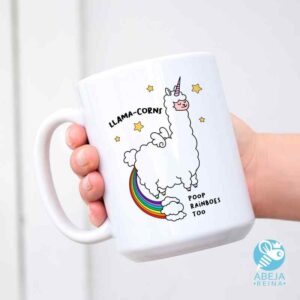 Taza Llama Corns