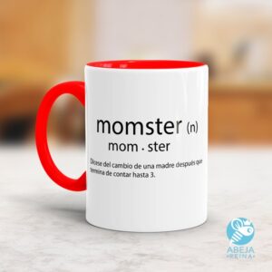 Taza mamá momster