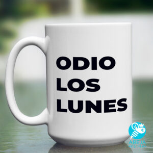 Taza 'Odio los lunes'
