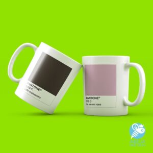 Taza Pantone 'La Vie en Rose'
