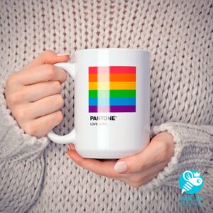 Taza Pantone Love Wins