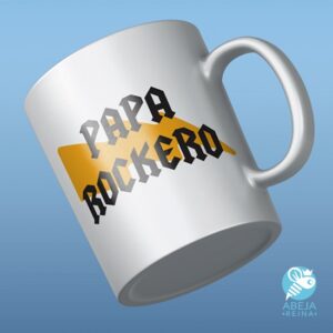 Taza papá Rockero