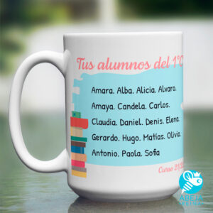 Taza personalizada profesor 3