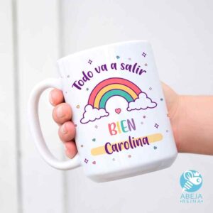 Taza personalizada 'Todo va a salir bien'