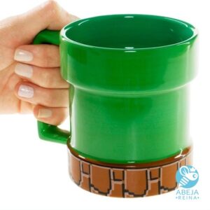 Taza tubería Mario Bros