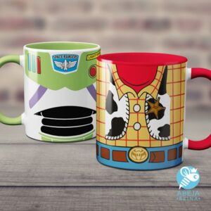 Pack Tazas Buzz Lightyear y Woddy