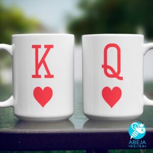 Pack de tazas Rey y Reina