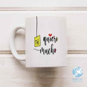 Taza 'Te quiero mucho'