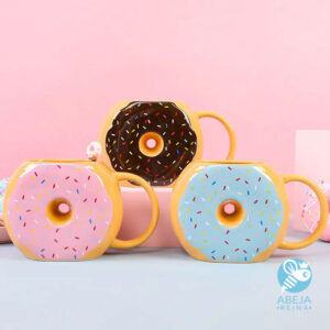 Taza en forma de donut 3D