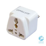 Adaptador Enchufe Multiple Redondo 3 En Linea Op603-l Opalux