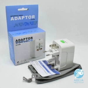 Adaptador Internacional Enchufe Universal Viajero 110v 220v