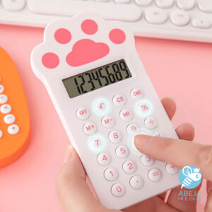 Calculadora Diseño Garrita De Gato Kawaii