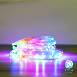 Tira Led Rgb 5 Metros - Decoracion Multicolor Con Enchufe