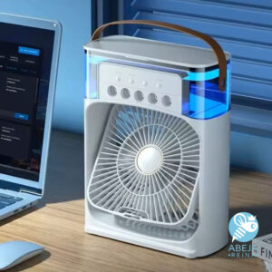 Enfriador De Aire 3 En 1 Ventilador Portatil Blanco