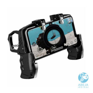 Mando gamepad gatillo con soporte para celular