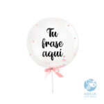 Globo burbuja personalizado