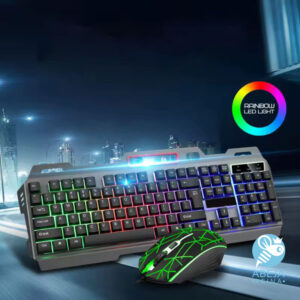 Kit Teclado Y Mouse Gamer Retroiluminado