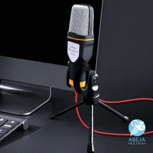 Micrófono Condensador 3.5 Mm Para Pc Y Celulares Con Minitripode