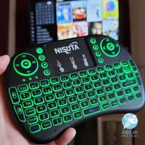 Teclado Inalámbrico Con Retroiluminación Tricolor