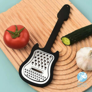 Rallador de queso manual en forma de guitarra