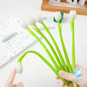 Lapicero en forma de tulipán