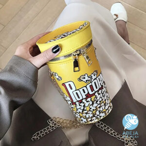 Bolso en forma de vaso pop corn