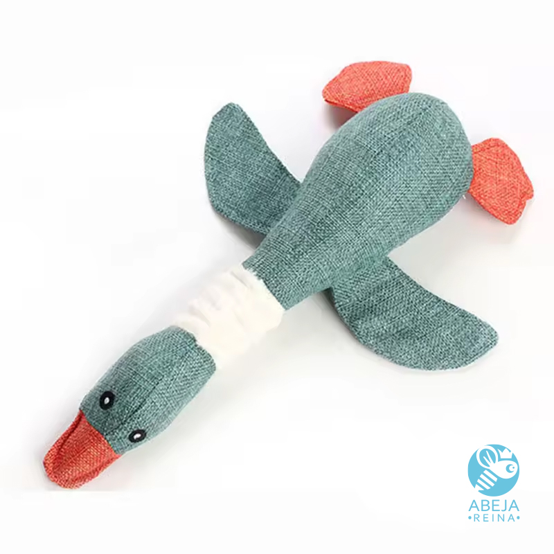 Juguete diseño pato para perros